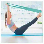 Thera band, 1,50 m x 12.8 cm, strong, green