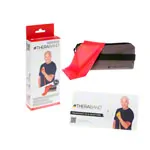 Thera-Band incl. bag, 2.50 x 12.8 cm, medium, red