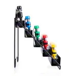 Image shows Digi-Flex Hand trainer-set, 5 thickness ink. Storage display, set of 5