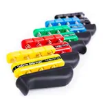 Image shows Digi-Flex Hand trainer-set, 5 thickness ink. Storage display, set of 5
