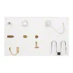 Fine motor skills exercise wall