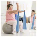 Deuser Band Therapie, 20 m x 10 cm, extra strong, blue