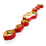 Image shows Cimax 6 exercise band up to 10 kg resistance