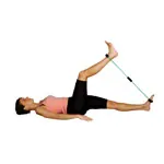 Fitness toner, medium, green, set of 10