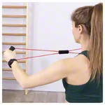 Fitness toner, strong, red, set of 10