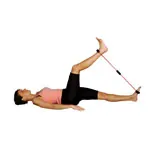Fitness toner, strong, red, set of 10