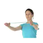 Rubber band, strong, green