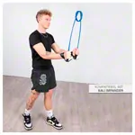 Image shows Foot & Hand Straps for Bali Impander, adjustable