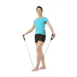 Fitness tube, thick, red, set of 10