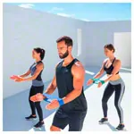 BLACKROLL Loop Band-Set, 3-parts