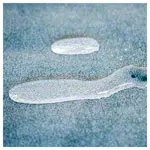 Image shows HygienePro table cover with breathing hole, 192x65 cm, carbon