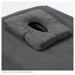 Image shows HygienePro face pillow 30x27x4,5 cm, carbon