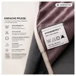 Image shows HygienePro face pillow 30x27x4,5 cm, carbon