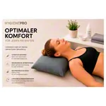 Image shows HygienePro pillow, 42x42x5 cm, carbon