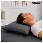 Image shows HygienePro pillow, 42x42x5 cm, carbon