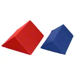 Leg support triangle LxWxH 45x35x16 cm