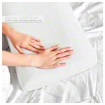 ViscoLine-neck support pillow, rectangular shape, LxWxH 69x35x13 cm