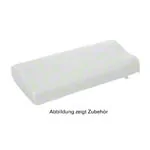 Cover for ViscoLine neck support pillows, anatomical shape, white