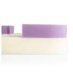Image shows Face foam, LxWxH 30x25x7 cm