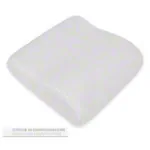 Viscoline travel pillow, anatomical shape incl. Bag, white, LxWxH 34x33x13 cm