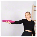 Image shows Sand bag filled with quartz sand, 34x18 cm, 2.5 kg pink