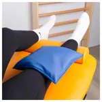 Image shows Sand bag filled with quartz sand, 30x30 cm, 5 kg, blue