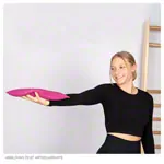 Image shows Sand bag filled with quartz sand, 45x30 cm, 7 kg black