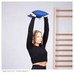 Image shows Sand bag filled with quartz sand, 45x30 cm, 7 kg black