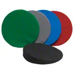Seat bolsters with cotton cover round,  38x7 / 1 cm