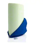Lumbar cushion with cover and belt