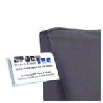 Image shows Lumbar cushion with cover and belt