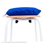 Image shows Cover for ball pillows, � 30 cm