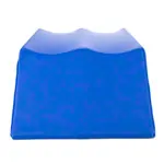 Image shows Positioning wedge with 2 flat leg recesses, L x W x H 75 x 42 x 22 cm