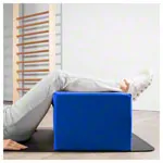 Posture pillow with solid core, LxWxH 60x40x30 cm
