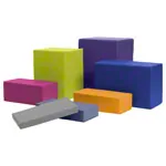 Posture pillow with solid core, LxWxH 60x40x30 cm