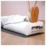 Image shows Leg and vein support pillow, inflatable, LxWxH 70x50x19/7 cm, white