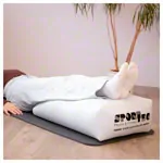 Image shows Leg and vein support pillow, inflatable, LxWxH 70x50x19/7 cm, white