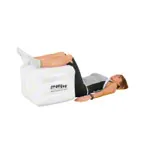 Storage pillow, inflatable, LxWxH 40x45x50 cm, white