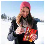 Image shows thermopad hand warmers, pair