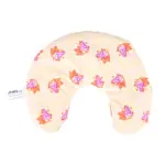Image shows Grape seed neck cushion with cotton cover, 30x30 cm