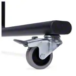 Image shows Sport-Tec Mat Cart Exklusiv XL 90 cm, holds up to 16 gymnastics mats, on wheels