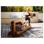 WaterRower rowing machine cherry incl. S4 Monitor, heart rate receiver, chest strap POLAR T31 and floor mat, set 4-pcs.