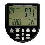 Image shows WaterRower rowing machine Walnut, incl. S4 Monitor