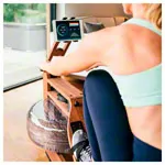 Image shows WaterRower Walnut Performance Ergometer incl. SmartRow