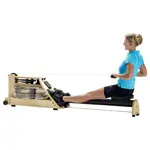 WaterRower rowing machine A1 Home, incl. floor mat, set 2-pcs.
