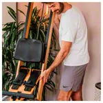 Image shows WaterRower rowing machine cherry / oxbridge, incl. S4 Monitor