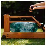 Image shows WaterRower rowing machine cherry / oxbridge, incl. S4 Monitor