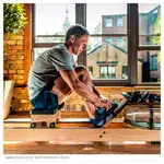 Image shows WaterRower rowing machine oak, incl. S4 Monitor