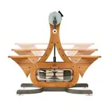 NOHrD WaterGrinder upper torso exerciser oak