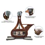 NOHrD WaterGrinder upper torso exerciser nut tree
